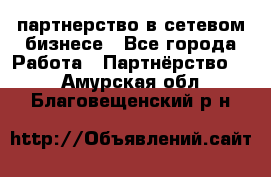 партнерство в сетевом бизнесе - Все города Работа » Партнёрство   . Амурская обл.,Благовещенский р-н